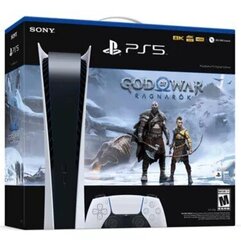 Sony Playstation 5 Digital Edition + God of War: Ragnarök hinta ja tiedot | Pelikonsolit | hobbyhall.fi