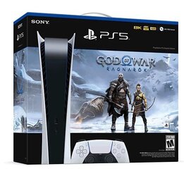 Sony Playstation 5 Digital Edition + God of War: Ragnarök hinta ja tiedot | Pelikonsolit | hobbyhall.fi