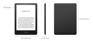 Amazon Kindle Paperwhite 6.8" E Ink 16GB AMZ-B09TMN58KL hinta ja tiedot | E-kirjojen lukulaitteet | hobbyhall.fi