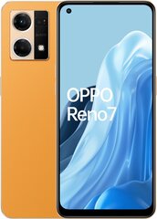 Oppo Reno7 8/128GB Dual SIM Orange hinta ja tiedot | Matkapuhelimet | hobbyhall.fi