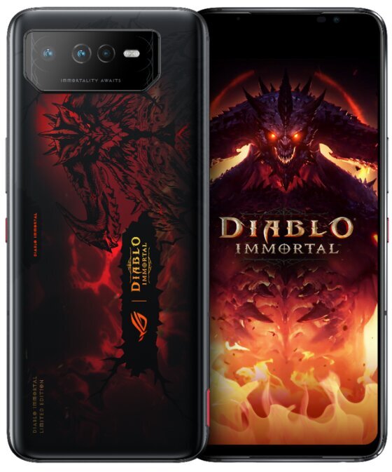 Asus ROG Phone 6 Diablo Immortal Edition 16/512GB 5G Dual SIM Hellfire Red 90AI00B9-M002X0 hinta ja tiedot | Matkapuhelimet | hobbyhall.fi