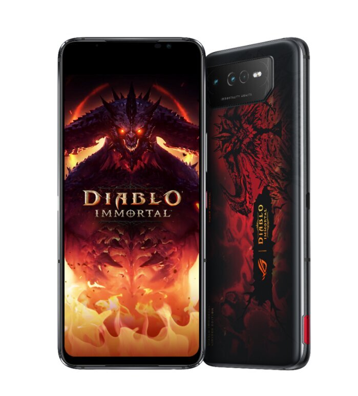 Asus ROG Phone 6 Diablo Immortal Edition 16/512GB 5G Dual SIM Hellfire Red 90AI00B9-M002X0 hinta ja tiedot | Matkapuhelimet | hobbyhall.fi