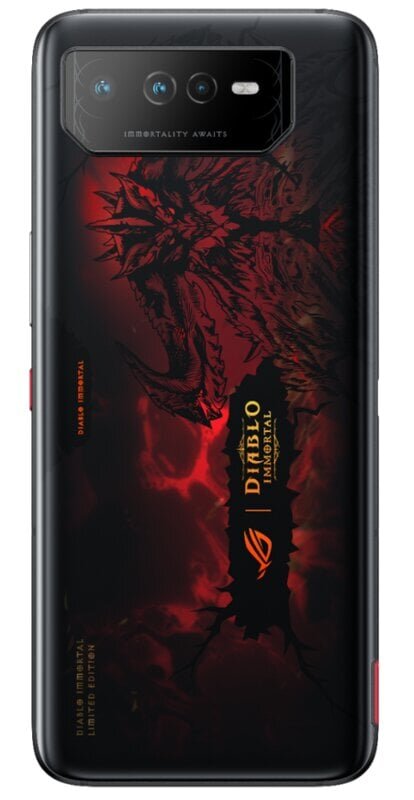 Asus ROG Phone 6 Diablo Immortal Edition 16/512GB 5G Dual SIM Hellfire Red 90AI00B9-M002X0 hinta ja tiedot | Matkapuhelimet | hobbyhall.fi