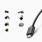 Ugreen 30985 Ulkoinen verkkosovitin USB 100Mbps Chromecastille 1m kaapelilla musta hinta ja tiedot | Adapterit | hobbyhall.fi
