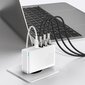 Baseus GaN2 Pro, 100 W USB / USB Type C Quick Charge 4+ Power Delivery valkoinen (CCGAN2P-L02) hinta ja tiedot | Puhelimen laturit | hobbyhall.fi