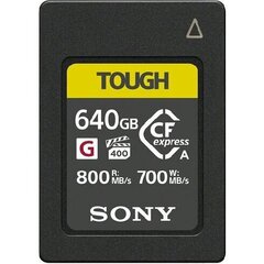 Sony 640GB CEA-G-sarjan CFexpress Type A Muistikortti hinta ja tiedot | Kameran muistikortit | hobbyhall.fi