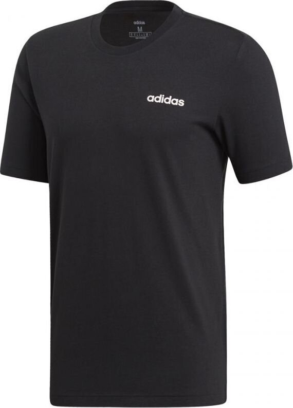 Miesten T-paita Adidas Essentials Plain Tee DU0367, musta hinta ja tiedot | Miesten T-paidat | hobbyhall.fi