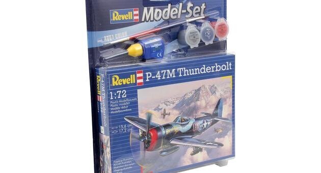 REVELL mallisarja P-47 M Thunderbolt hinta ja tiedot | LEGOT ja rakennuslelut | hobbyhall.fi