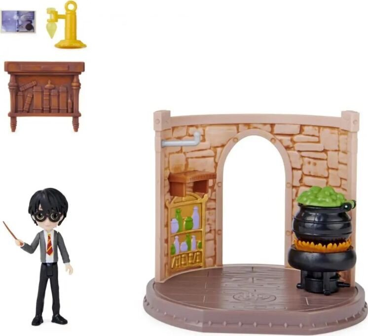 HARRY POTTER Magical Mini Luokkahuone-leikkisetti Taikajuomat hinta ja tiedot | Poikien lelut | hobbyhall.fi