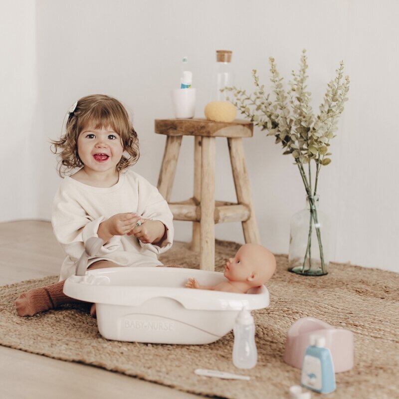 Vauvan kylpy tarvikkeineen Baby Nurse Smoby hinta ja tiedot | Tyttöjen lelut | hobbyhall.fi