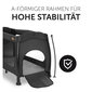 Matkasänky - leikkikehä Hauck Play N Relax, Melange musta hinta ja tiedot | Matkasängyt | hobbyhall.fi