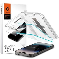 Spigen EZ Fit, iPhone 14 Pro Max hinta ja tiedot | Näytönsuojakalvot ja -lasit | hobbyhall.fi