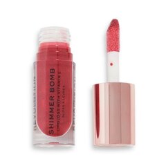 Huulikiilto Makeup Revolution Shimmer Bomb huulikiilto E-vitamiini Blaze, 4,6 ml hinta ja tiedot | Huulipunat, huulikiillot ja huulirasvat | hobbyhall.fi