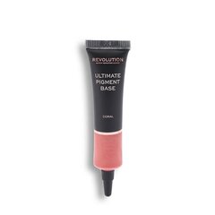 Silmämeikin pohjustusmeikki Revolution Ultimate Pigment Base Eyeshadow Primer Coral, 15ml hinta ja tiedot | Silmämeikit | hobbyhall.fi