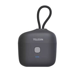 TELESIN Charging Box, jossa sisäänrakennettu 4000mAh akku Rode Wireless GO I II -mikrofonille (TE-WMB-001) hinta ja tiedot | Telesin Puhelimet, älylaitteet ja kamerat | hobbyhall.fi