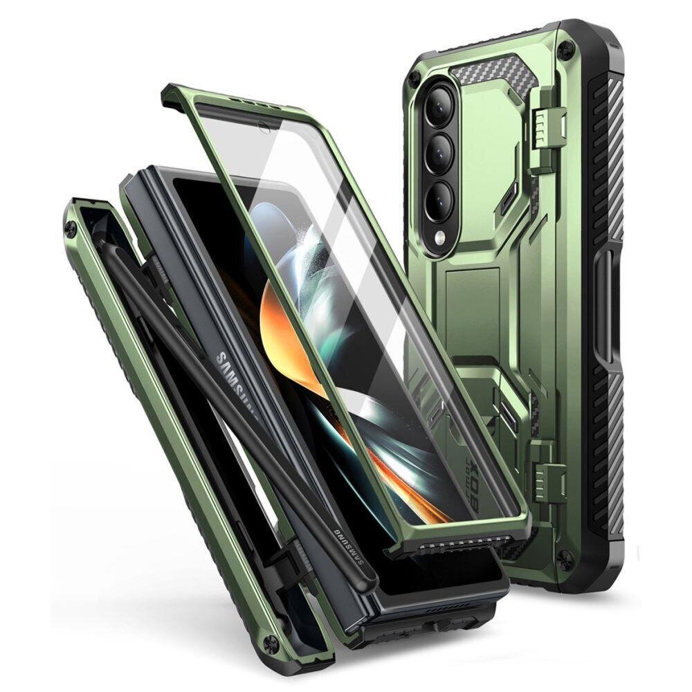 Supcase IBLSN Armorbox suojakuori mallille Galaxy Fold 4 vihreä hinta ja tiedot | Puhelimen kuoret ja kotelot | hobbyhall.fi