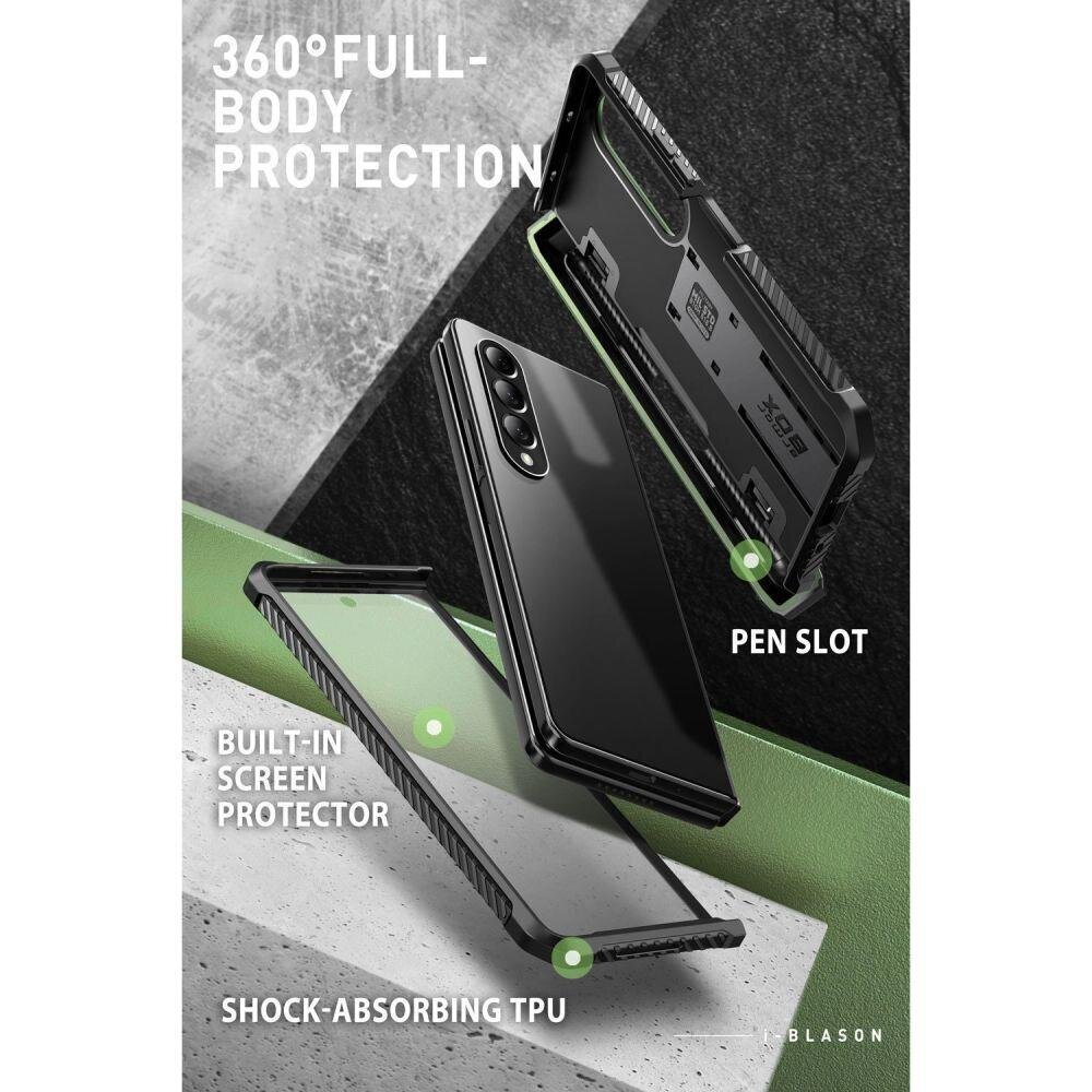 Supcase IBLSN Armorbox suojakuori mallille Galaxy Fold 4 vihreä hinta ja tiedot | Puhelimen kuoret ja kotelot | hobbyhall.fi