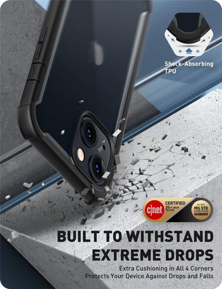 Supcase IBLSN Ares, iPhone 14 Plus musta hinta ja tiedot | Puhelimen kuoret ja kotelot | hobbyhall.fi