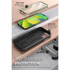 Supcase Unicorn Beetle Pro, iPhone 13/14 vihreä hinta ja tiedot | Puhelimen kuoret ja kotelot | hobbyhall.fi
