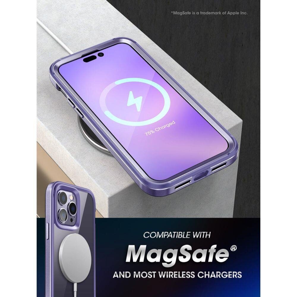 Supcase UB Edge Mag Safe, iPhone 14 Pro Max syvä violetti hinta ja tiedot | Puhelimen kuoret ja kotelot | hobbyhall.fi