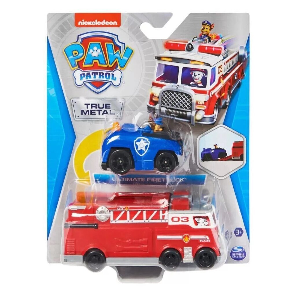 Paw Patrol (Ryhmä Hau) metalliajoneuvot hinta ja tiedot | Poikien lelut | hobbyhall.fi