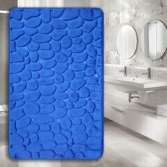 Matto Memory foam Benedomo Deep blue, 60x100 cm hinta ja tiedot | Kylpyhuoneen sisustus | hobbyhall.fi