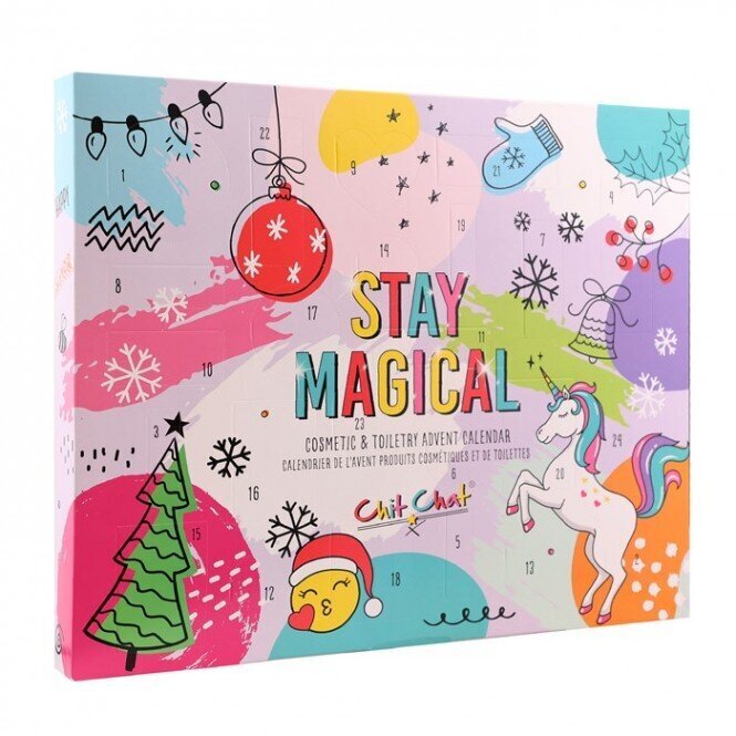 CHIT CHAT STAY MAGICAL kosmetiikka Joulukalenteri hinta ja tiedot | Saippuat | hobbyhall.fi