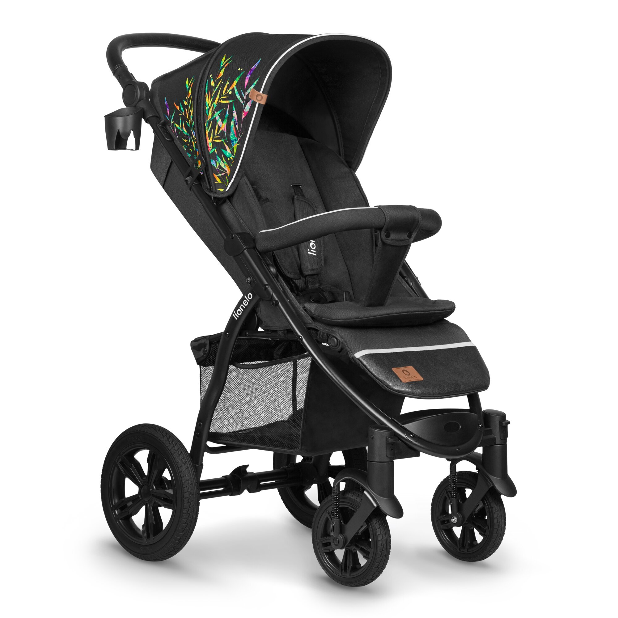 lionelo Silla de paseo Mari Tour 2en1 Black Onyx 