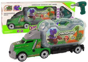 Autotrukki dinosauruksella ja ruuvimeisselillä hinta ja tiedot | Poikien lelut | hobbyhall.fi