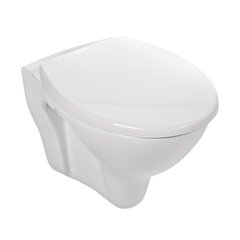 Seinälle asennettava WC-istuin Cersanit Mito hinta ja tiedot | WC-istuimet | hobbyhall.fi