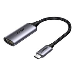 Ugreen 70444, USB Type C - HDMI 2.0 4K @ 60 Hz Thunderbolt 3 -muunnin MacBookille. hinta ja tiedot | Adapterit | hobbyhall.fi