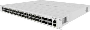 MikroTik CRS354-48P-4S+2Q+RM Verkkokytkin hinta ja tiedot | Verkkokytkimet | hobbyhall.fi