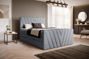 Sänky NORE Candice Poco 04, 180x200 cm, harmaa hinta ja tiedot | Sängyt | hobbyhall.fi