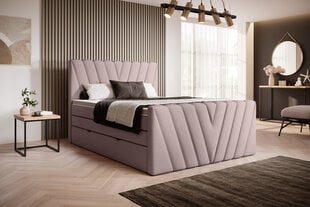 Sänky NORE Candice Gojo 101, 180x200 cm, vaaleanpunainen hinta ja tiedot | Sängyt | hobbyhall.fi
