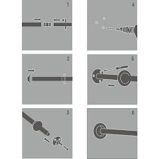 Reunalista suihkuverhoon "SEALSKIN" RONDALUX 1/4 rengas, 28 mm hinta ja tiedot | Kylpyhuoneen sisustus | hobbyhall.fi