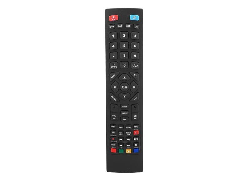 HQ LXP1000 Blaupunkt / Sharp TV remote control LCD / Black hinta ja tiedot | TV-lisätarvikkeet | hobbyhall.fi