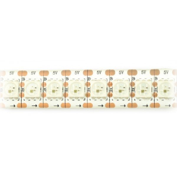 RGB LED-nauha WS2813 - 144 LED/m 5V - 1m hinta ja tiedot | Mikrokontrollerit | hobbyhall.fi