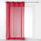 Douceur d'Intérieur Castille ohut verho, punainen, 140 x 280 cm hinta ja tiedot | Verhot | hobbyhall.fi