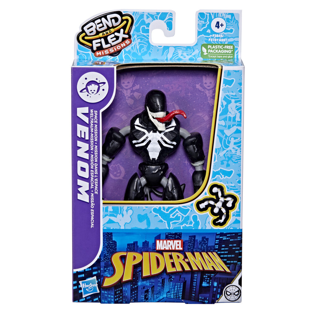 Figuuri Hasbro Spider-man Bend And Flex, 15 cm hinta ja tiedot | Poikien lelut | hobbyhall.fi