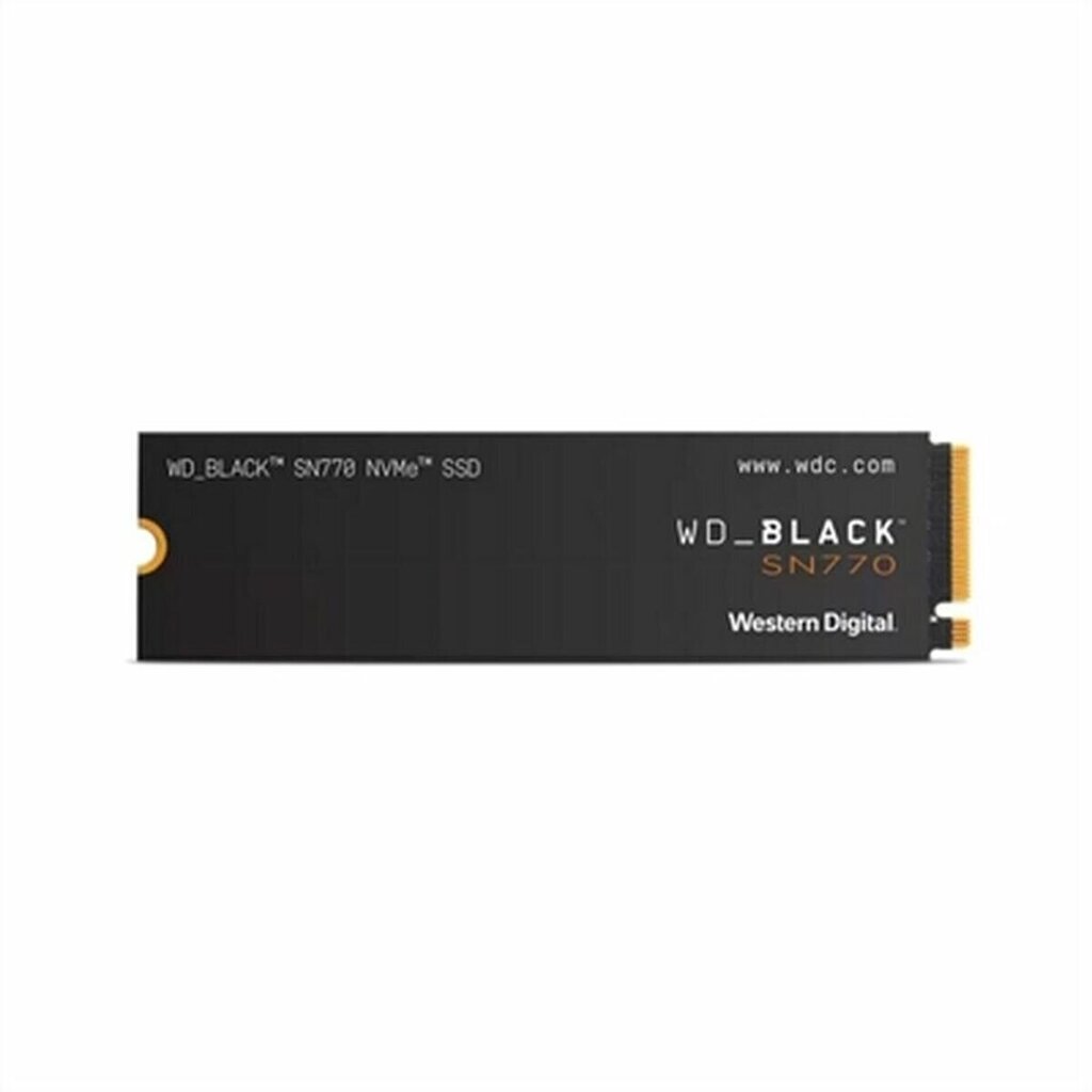 Western Digital Black SN770, 500GB|M.2|PCIe Gen4|NVMe|Write speed 4000 MBytes/sec|Read speed 5000 MBytes/sec|WDS500G3X0E hinta ja tiedot | Kovalevyt | hobbyhall.fi