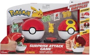 Pokemon-pallosetti Attack-Yllätys hinta ja tiedot | Poikien lelut | hobbyhall.fi