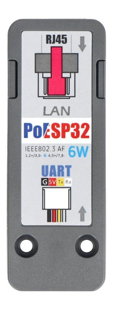 Ethernet-tiedonsiirtomoduuli PoE-portilla - ESP32 - M5Stack-kehitysmoduulien laajennusosa hinta ja tiedot | Mikrokontrollerit | hobbyhall.fi