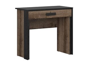 Yöpöytä BRW Kassel, ruskea/musta hinta ja tiedot | Peilipöydät | hobbyhall.fi
