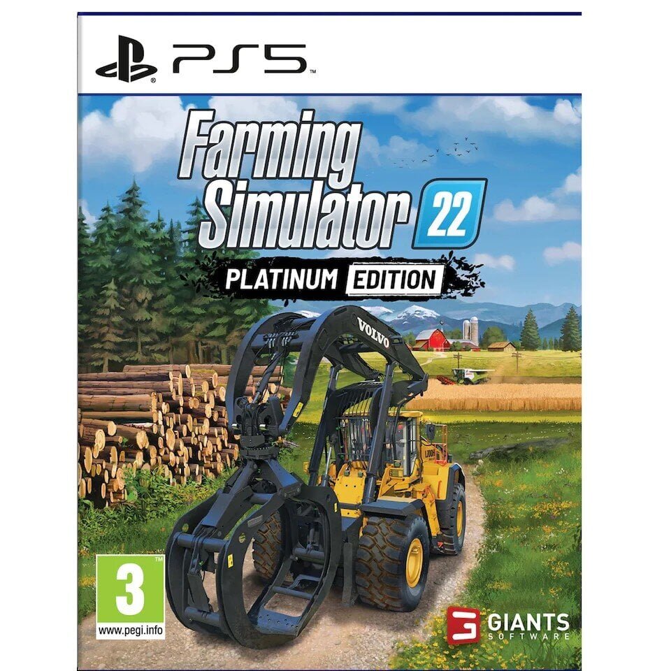 PS5 maatalouden simulaattori 22 Platinum Edition hinta ja tiedot | Tietokone- ja konsolipelit | hobbyhall.fi
