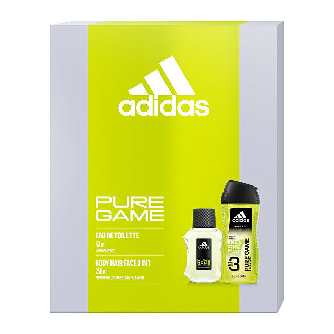 Setti Adidas UEFA VIII miehille: hajuvesi EDT 50 ml + suihkugeeli 250 ml hinta ja tiedot | Miesten hajuvedet | hobbyhall.fi