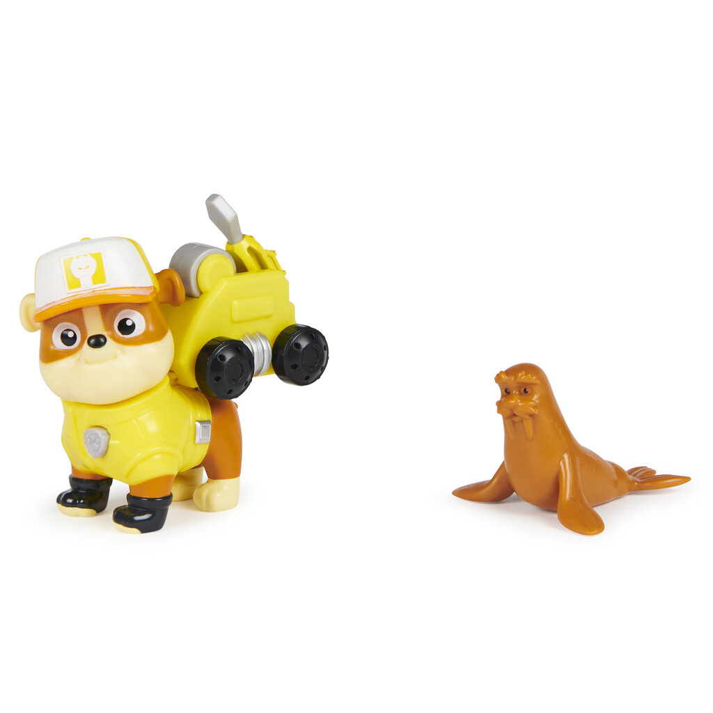 Shape Rubble -pahvirulla (Paw Patrol (Ryhmä Hau)) SpinMaster, 6065253 hinta ja tiedot | Poikien lelut | hobbyhall.fi