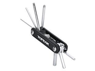Topeak X-Tool Plus -jakoavain, musta hinta ja tiedot | Polkupyörän työkalut ja huoltotuotteet | hobbyhall.fi