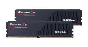 G.Skill Ripjaws S5 64 GB Kit (32GBx2), DDR5, 6000 MHz hinta ja tiedot | Muisti (RAM) | hobbyhall.fi