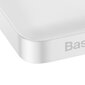 Baseus Bipow PPBD050002 10000mAh 15W valkoinen hinta ja tiedot | Varavirtalähteet | hobbyhall.fi