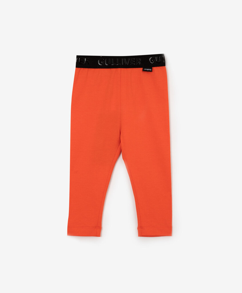 Gulliver leggingsit tytöille, oranssi väri hinta ja tiedot | Tyttöjen leggingsit ja housut | hobbyhall.fi